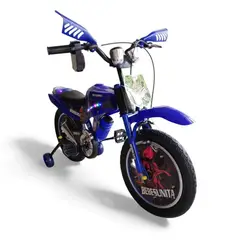 BRITOCHET - REF SM-16M Bicicleta Bicimoto Rin 16 Niño Niña Sonido Real De Moto 4 a 9 Años