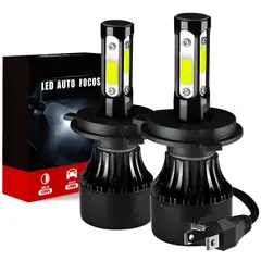 ONE PIXEL - Kit De Luces Focos Led 4 Lados Bombillos Impermeable Para Carro o Moto