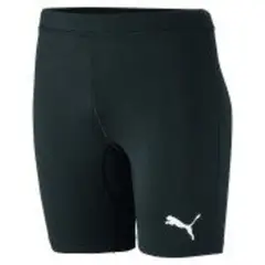 PUMA - Pantaloneta Deportiva Liga Baselayer Tight Negro Hombre