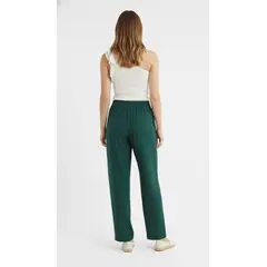 BELIFE - Pantalón verde amplio mujer