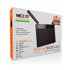 NEXXT SOLUTIONS - Router Inalámbrico-ac Acrux1200-ac Nexxt Con Usb 1200mbps