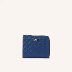 MARIO HERNANDEZ - Billetera Zip Light Pequeña Azul Sarah