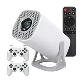 GENERICO - Proyector Android P40 con Juegos Blanco Android 11