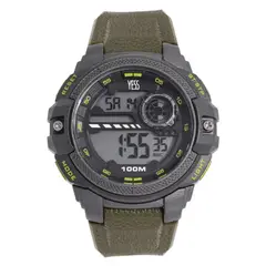 YESS - Reloj Digital Verde Para Caballero YP-19788-04
