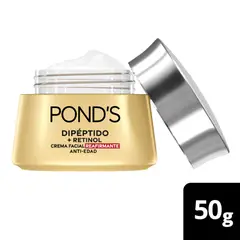 PONDS - Crema Facial Reafirmante Antiedad Dipéptidos + Retinol 50g