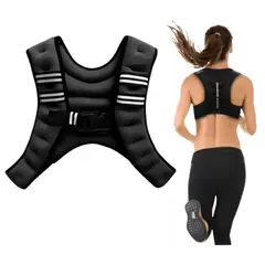 GENERICO - Chaleco Entrenamiento Peso 10kg Gym Crossfit Equipo Fitness
