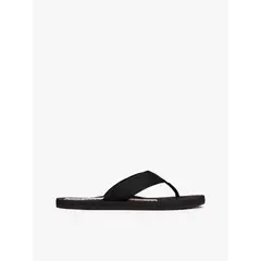 TOMMY HILFIGER - Sandalias negro con tiras de tejido trenzado