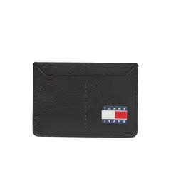 TOMMY HILFIGER - Tarjetero negro Heritage