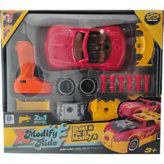 GENERICO - Set 2 En 1 Arma Y Desarma Carro Deportivo - Juguete Educativ 25 Carro De Carreras