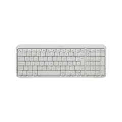 LOGITECH - Teclado K250 Compacto Inalámbrico Bluetooth Off-White