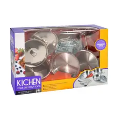 GENERICO - Juguete ollas cocina para niñas