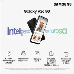 SAMSUNG - A26 8256GB 5G 1SIM verde