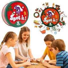 ASMODEE - Spot It Navidad Diciembre Edición Especial