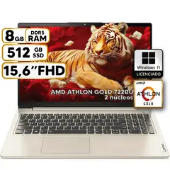 LENOVO - PORTATIL IDEAPAD 1 15AMN7 AMD ATHLON GOLD 7220U 8GB RAM 512GB SSD 15,6'' FHD