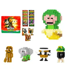 GENERICO - Kit Cartas Coleccionables + Figura Armable Italian Brainrot