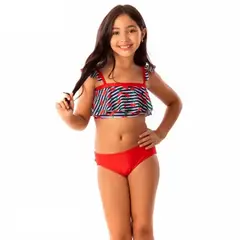 1AMIGO - Trajes de baño Dos Piezas con Filtro UV Para Niñas