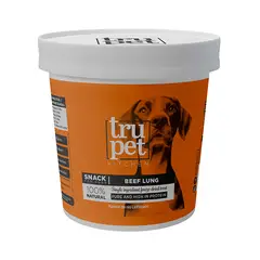 GENERICO - Trupet snack para perros Pulmon de Res Liofilizados