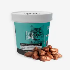 GENERICO - Trupet snack para gatos Corazón de Pollo Liofilizados