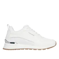SKECHERS - Tenis Casual de Mujer 177455wht Blanco