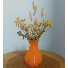 GENERICO - Florero Decorativo Agrietado Impreso en 3D