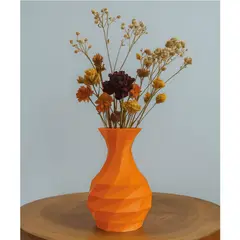 TIZZY DISEÑO - Florero Decorativo Geométrico Impreso en 3D
