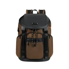 SAMSONITE - Morral Para Laptop 15,6" Con Tapa Relyon Café