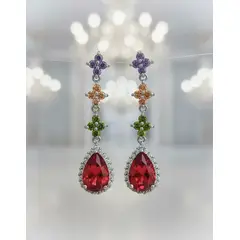 VERAMOREST - Aretes Tricolor de Luz