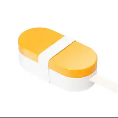 GENERICO - Bebedero Y Comedero Multifuncional Portátil para Perros y Gatos Amarillo