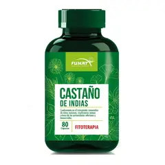 FUNAT - SUPLEMENTO CON FLAVONOIDES X 80 CAPSULAS/ CASTAÑO DE INDIAS.