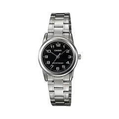 CASIO - Reloj Para Mujer Casual LTP-V001D-1B Negro