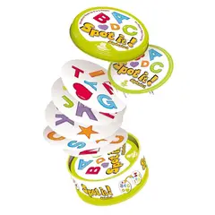 MIELTECH - Juego Cartas Spot It Mesa Pilo Aguilidad Mental abc