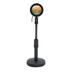 GENERICO - Lámpara Proyector De Mesa Sunset Led Nocturna Usb