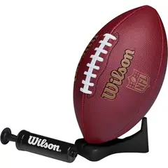 WILSON - Balón NFL Ignition Junior con Fútbol Americano y Tee