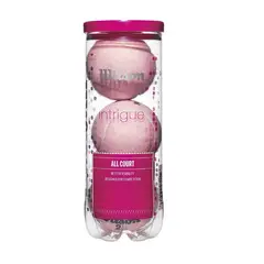 WILSON - Pelotas de tenis Sporting Goods Intrigue 3 bolas