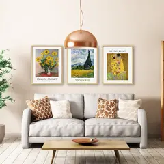 GENERICO - Cuadro Monet Girasoles 33 x 43 cm