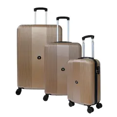 EXPLORA MALETAS - Combo Maletas Rígidas Space 3 Tamaños 20" 24" y 28"