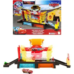 DISNEY - Pista Mattel Pixar Cars Lavado De Autos McQueen