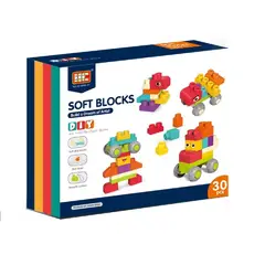 JUGANDO Y EDUCANDO - Juego Bloques De Construcción Figuras Grandes Para Niños