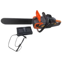 MOTOMO - Motosierra Inalámbrica Cortadora 40cm Madera 2 Baterias