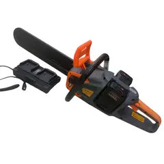 MOTOMO - Motosierra Inalámbrica Cortadora 40cm Madera 2 Baterias