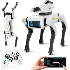 FULLER MACHINERY - Perro Robot lanza orbes con control remoto o app
