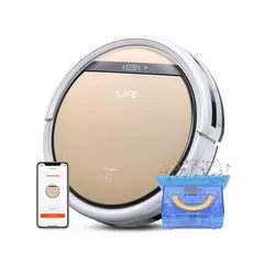 GENERICO - Aspiradora Trapeadora Robot Ilife V5s Pro Dorada 100v240v