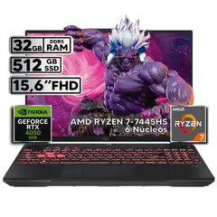 ASUS - TUF GAMING A16 RYZEN 7 32GB 512GB RTX 4050 16″ FHD+ 144HZ W11