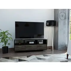 RTA MUEBLES - Rack Tv Wema 494x130x50 Milán Wengue RWC 4402 RTA