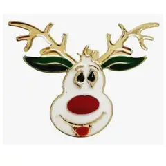 GENERICO - Prendedor pin Navidad Reno