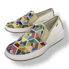 XIAN SHOES - Mocasin Hombre Rombos Etnia