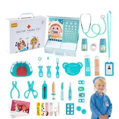GENERICO - Kit Maletin Medico Niño Y Niña Accesorios Regalo Navidad
