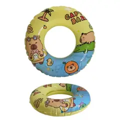 INFANTILES CAJUROMIX - Flotador De Aro Colorido Diversión En El Agua Amarillo