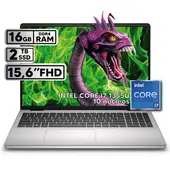 DELL - PORTÁTIL INTEL CORE I7 1355U 16 GB RAM 2 TB SSD 15,6″ FHD COLOR PLATINUM SILVER