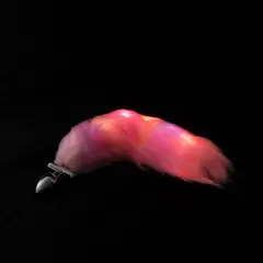 GENERICO - Plug Anal Con Cola Luminosa Nilo Sin caja Camtoyz